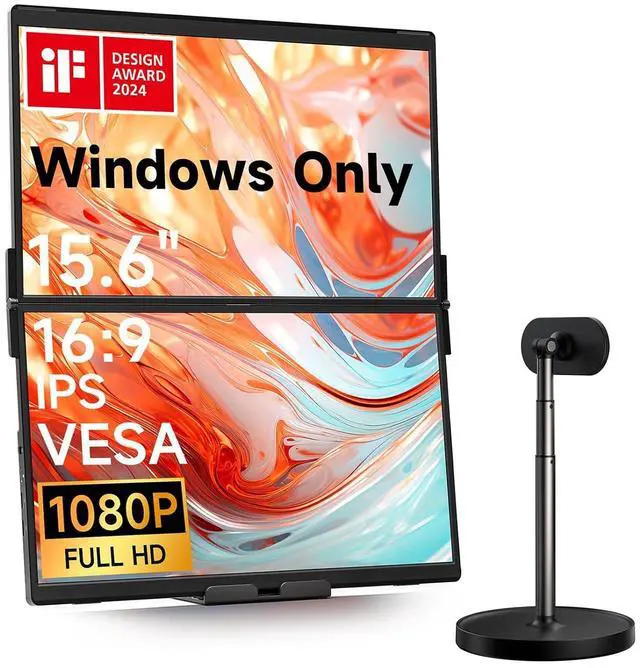 Main image of FlipGo Lite 15.6 Portable Monitor with Magnetic Stand