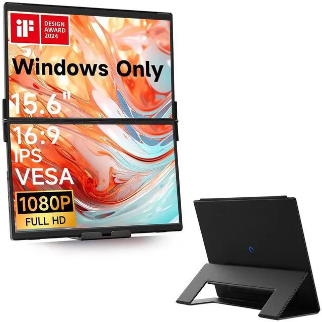 Main image of FlipGo Lite 15.6'' Portable Monitor with Flex Folio