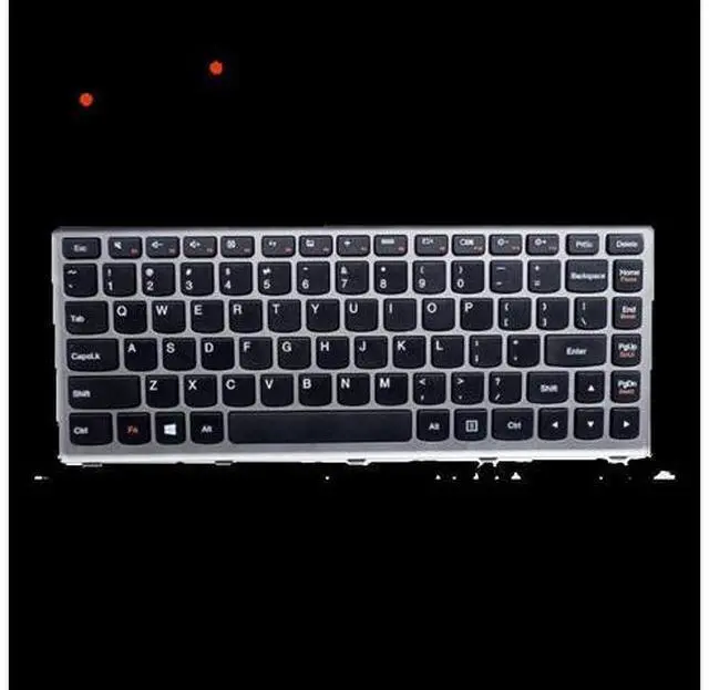Alt view image 2 of 4 - US for Thinkpad Keyboard for Laptop Clevo Dns Intelbras for Lenovo Z400 Z400A Z400T Z400P P400 Z410