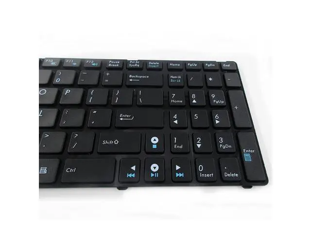 Alt view image 3 of 4 - Keyboard Replacement Without Backlit Compatible with A52 F50 X53E A53S K53 K53S K54 G73S X73E Series Laptop Black US Layout