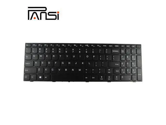 Alt view image 2 of 4 - PANSI Keyboard Compatible with Lenovo IdeaPad 110-15ISK Laptop US Non-Backlit with Frame