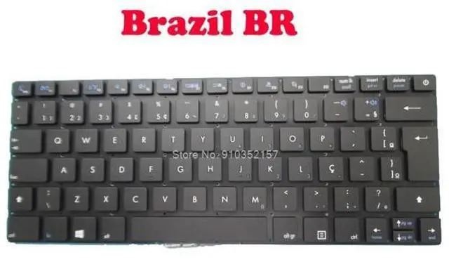Main image of Laptop Keyboard For CCE Ultra Thin S23 S23B S43 S345 64110018401 V1383AIAR BR 641100184016 V1383AIER Brazil BR Without Frame
