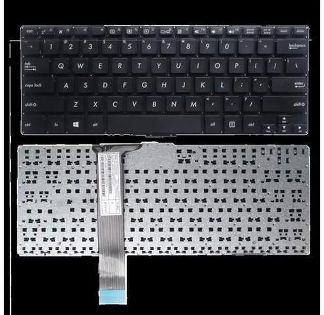 Alt view image 4 of 4 - Keyboard for Asus Laptop S300 S300C S300CA S300K S300KI 302 X302L X302LA X302LJ X302U Replacement NO Backlit US Packard Bell
