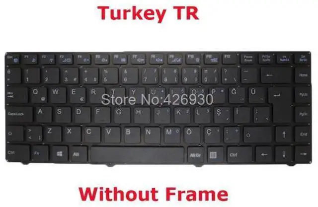 Main image of TR NO Frame Keyboard For Lengda X300 X300V X300B X300H D0K-V6369A Turkey