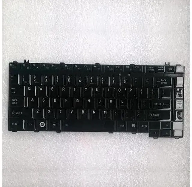 Main image of Glossy Black US Keyboard For Toshib M300 M310 L317 L200 A305 L510 M501 Series NSK-TAE01 NSK-TAJ01 V000120290