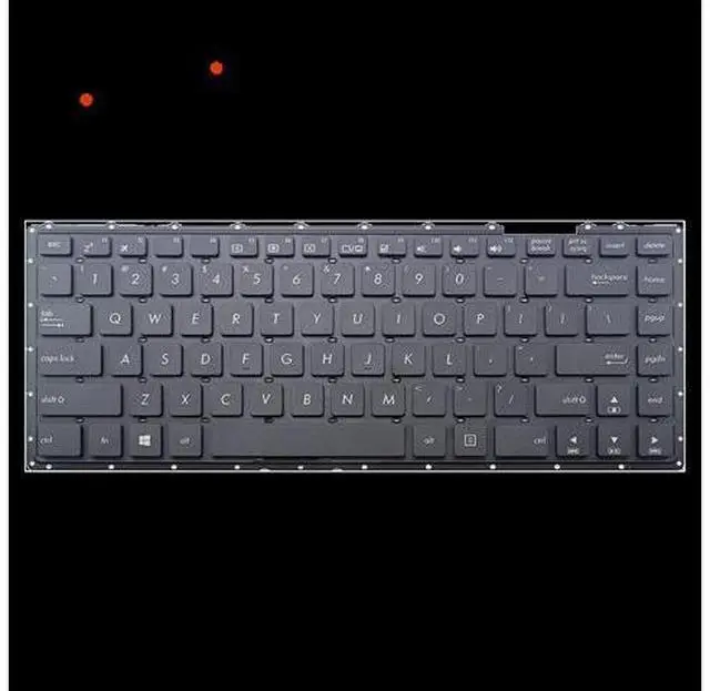 Alt view image 2 of 4 - Keyboard for Asus Laptop X451 X451C X453M K455L X455L X451CA X451M X451MA X451MAV Replacement of Keyboards No Backlit Dns US