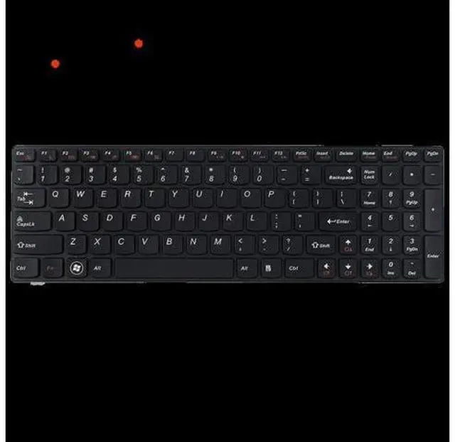 Alt view image 2 of 4 - US for Thinkpad Keyboard for Laptop Clevo for Lenovo G580 Z580 G580A V580A Z580A G580AH G580AM G580G G585 G585A G585AR G590