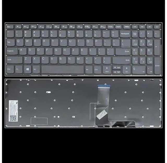 Alt view image 4 of 4 - US for Thinkpad Keyboard for Laptop Clevo for Lenovo 320-15 320-15IAP 320-15IKB 520-15ikb 7000-15 330-15IKB 330-15