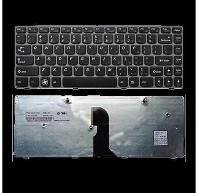 Alt view image 4 of 4 - US for Thinkpad Keyboard for Laptop Clevo Dns Intelbras for Lenovo Z450 Z460 Z460A Z460G