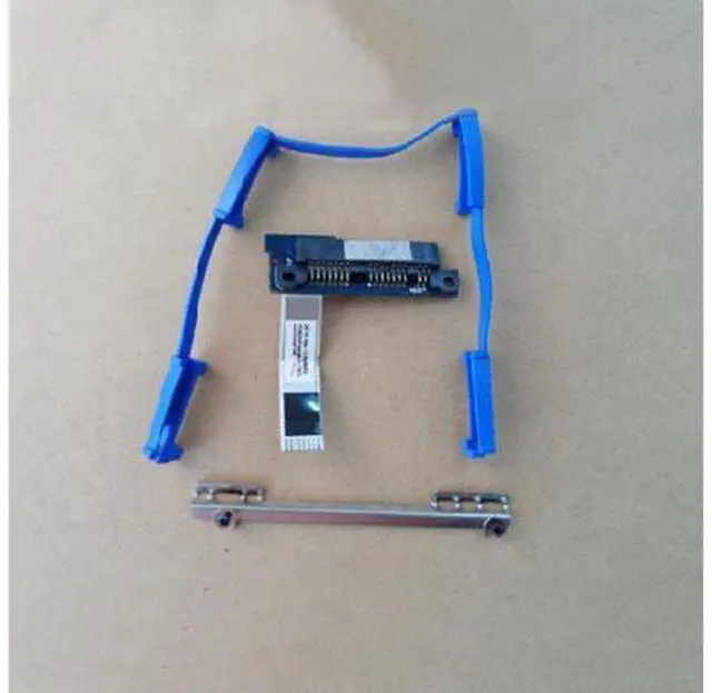 Main image of 3pcs set For EliteBook 2530p Series HDD Caddy Adapter 1.8" SATA Hard Disk Connector w/Cable+Bracket+Rubber, LS-4029P NBX0000AY00
