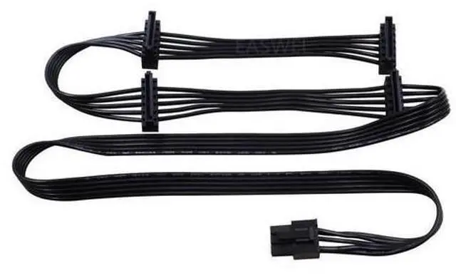 Main image of Cable de alimentación Modular de 6 pines macho a 4 SATA para SeaSonic 850W 80 + M1211-850 de bronce