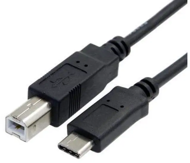 Main image of CYDZ USB-C USB 3.1 Type C Male Connector to USB 2.0 B Type Male Data Cable for Cell Phone & Notebook & Laptop