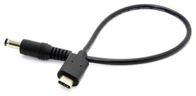 Main image of CYDZ USB 3.1 Type C USB-C to DC 5.5 2.5mm Power Plug Extension Charge Cable for Apple Laptop 20cm