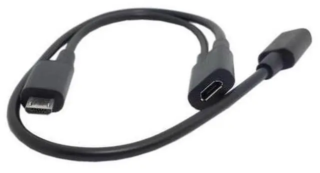 Alt view image 2 of 4 - CYDZ Micro USB Female to 2 Micro USB Male Splitter extension charge cable for Galaxy S5 i9600 S4 I9500 Note2 N7100 S3 I930