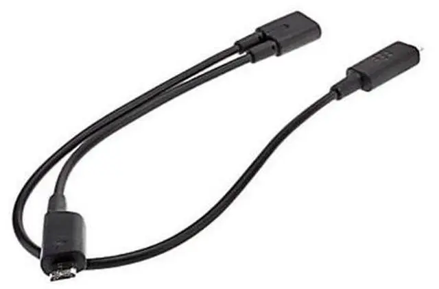 Alt view image 3 of 4 - CYDZ Micro USB Female to 2 Micro USB Male Splitter extension charge cable for Galaxy S5 i9600 S4 I9500 Note2 N7100 S3 I930
