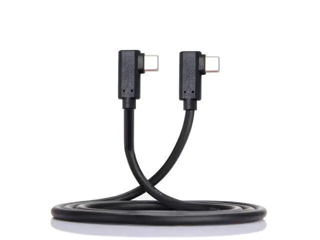 Alt view image 3 of 3 - USB-C Type-C to Type-C Cable Gen2 10Gbps Dual 90 Degree Left Right Angled Type Support 65W Power