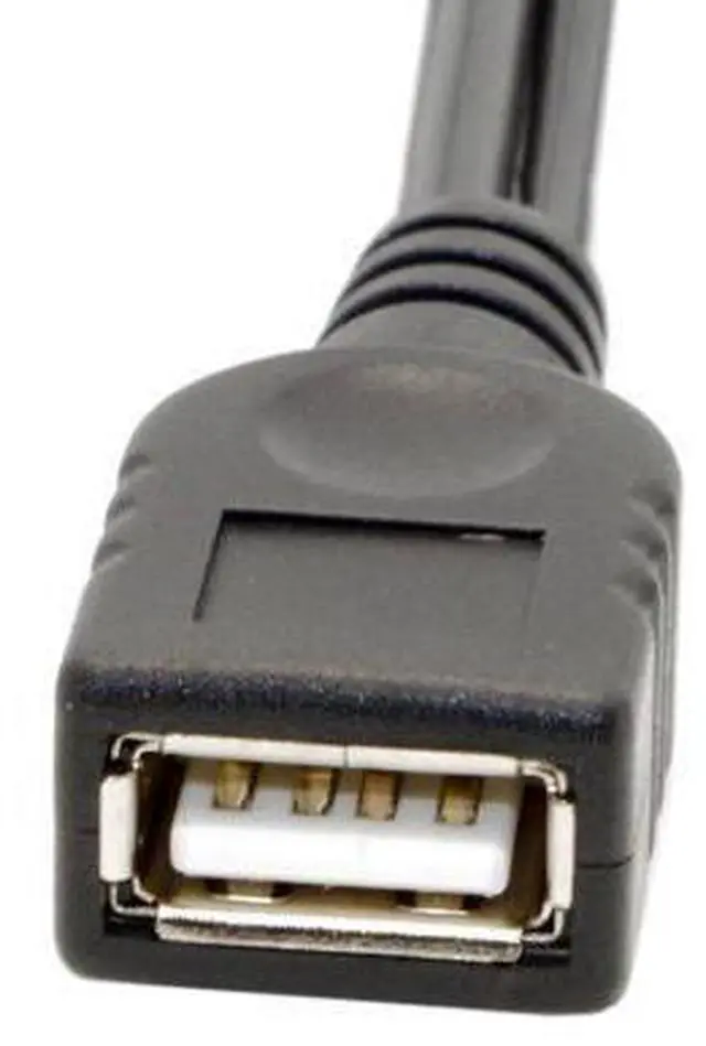 Alt view image 4 of 4 - CYDZ USB-C USB 3.1 Type C Male Connector to A Female OTG Data Cable with Extral Power