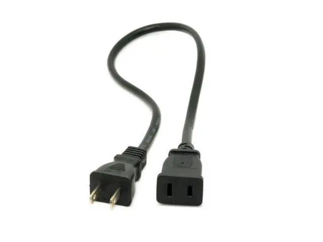 Alt view image 3 of 7 - CYDZ USA Outlet Saver Power Extension Cord Cable 2-prong 2 Outlets 50 cm