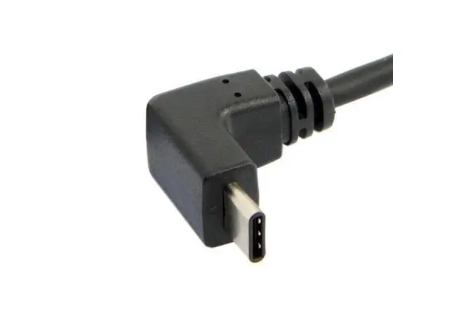 Alt view image 3 of 3 - USB 3.1 USB-C Up & Down Angled to 90D Down Angled A Male Data Cable for Laptop