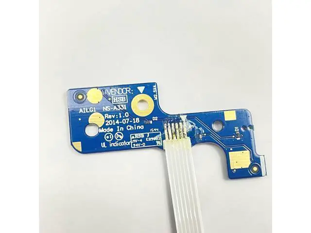 Alt view image 4 of 4 - For Lenovo G70 G70-50 G70-70 G70-80 Z70 laptop Power Button Board with Cable AILG1 NS-A331 NBX0001AL00 Repairing Accessories