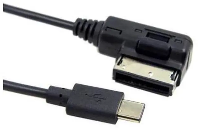 Main image of Media In AMI MDI USB-C USB 3.1 Type C Charge Adapter Cable For Car VW AUDI 2014 A4 A6 Q5 Q7 & for New Laptop & Chromebook