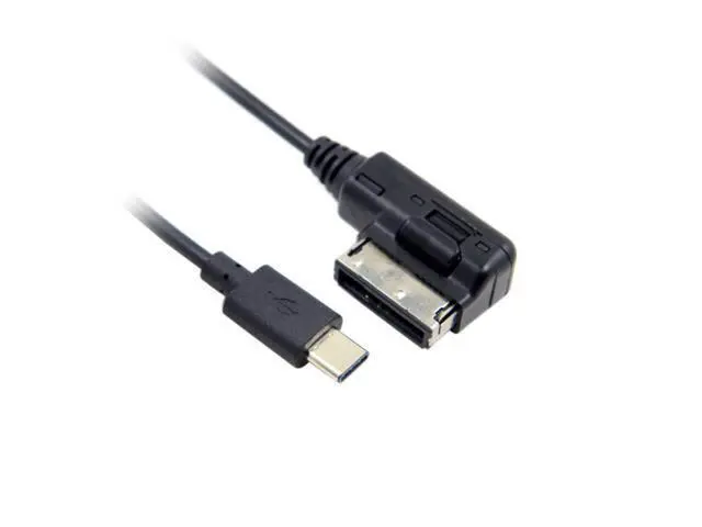 Alt view image 2 of 3 - Media In AMI MDI USB-C USB 3.1 Type C Charge Adapter Cable For Car VW AUDI 2014 A4 A6 Q5 Q7 & for New Laptop & Chromebook