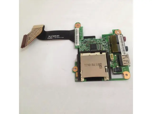 Alt view image 2 of 6 - I/O Media Card Reader Board w/ Cable For Lenovo Thinkpad ThinkPad X200 X200S X200T Series,FRU 42W8012 60Y5408