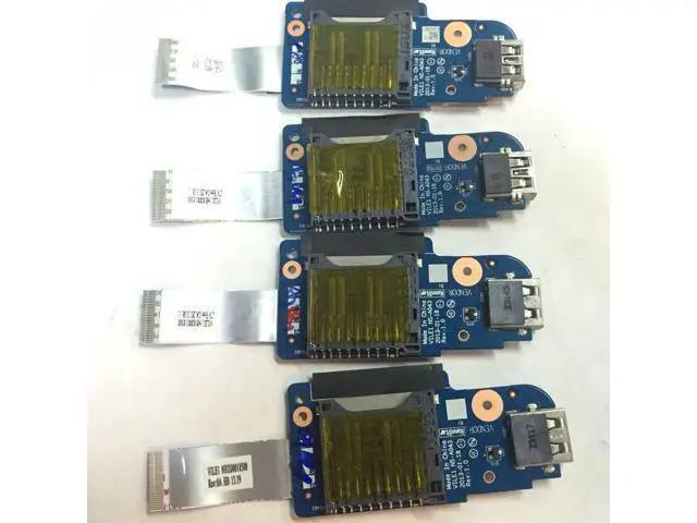 Alt view image 2 of 2 - Card reader USB port board w/ Cable For Lenovo ThinkPad Edge E431 E531 Series, NS-A043