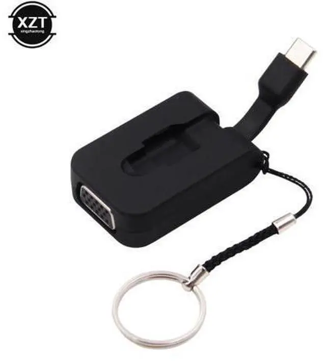 Main image of 1080P USB 3.1 Type C to VGA Converter Male to Female USB-C to VGA Adapter Cable for Apple Macbook Chromebook Pixel Laptop