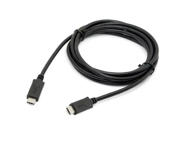 Alt view image 3 of 4 - CYDZ CY White USB-C USB 3.1 Type C Male Connector to C Male Charge Cable for Laptop & Chromebook
