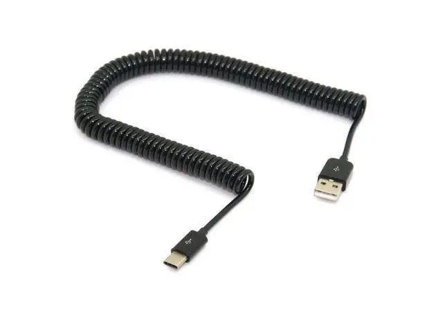 Alt view image 2 of 3 - Stretch 3m USB-C 3.1 Type C Male to Standard USB 2.0 A Male Data Cable for N1 Tablet & Mobile Phone