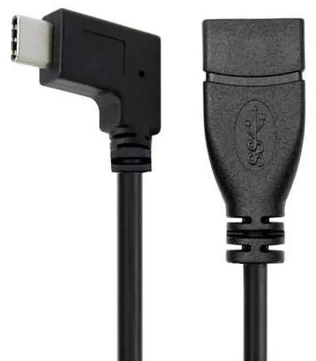 Main image of 90 Degree Right Angled USB-C USB 3.1 Type C Male to A Female OTG Data Cable High Quality for Tablet Mobile Phone Cablecc