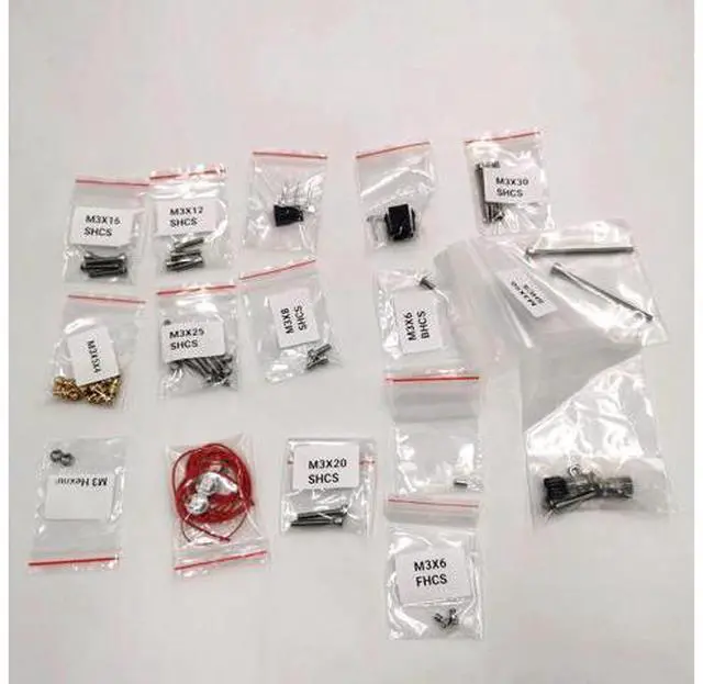 Main image of Funssor V2.4 Trident 3D printer V2.4 StealthBurner extruder screw Fasteners Cables kit NeoPixel RGBW Mini Button PCB