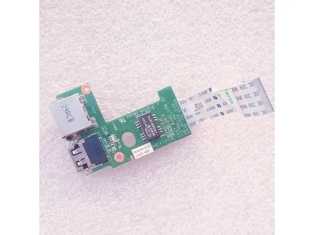 Alt view image 2 of 3 - LA57 RJ45 USB Board W/Cable For Lenovo Z570 Z575 B570 B575 B570E V570 Series,P/N: 31050450 90000552 48.4IH06.01