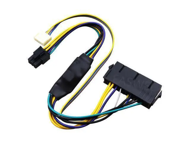 Alt view image 2 of 2 - 24Pin a 6P convertidor Adaptador de Cable de alimentación para HP Elite 8100 de 8200 de 8300 800G1