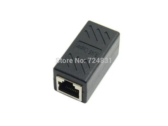 Alt view image 2 of 5 - CAT6 RJ45 Female to Female Lan Connector Ethernet Network Cable Extension Adapter With Shield