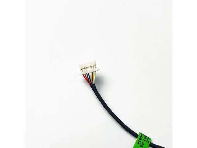 Alt view image 3 of 4 - DC Power Jack with cable For HP 14-AC 14-AK 14-AK010 TPN-I119 laptop DC-IN Flex Cable