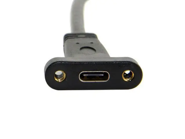 Alt view image 2 of 3 - USB 3.1 Front Panel Header to Type-C Female Extension Cable 40cm with Screw