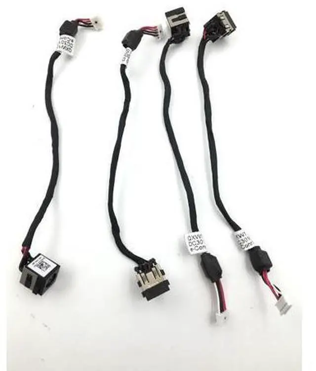 Main image of DC Power Jack with cable For Dell Latitude E5530 laptop DC-IN Flex Cable 0171XT DC30100H100 QXW10