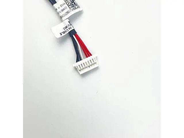 Alt view image 4 of 4 - DC Power Jack with cable For Dell Inspiron 17 7778 7779 P30E 7378 7368 7405 5482 laptop DC-IN Charging Flex Cable 06VV22