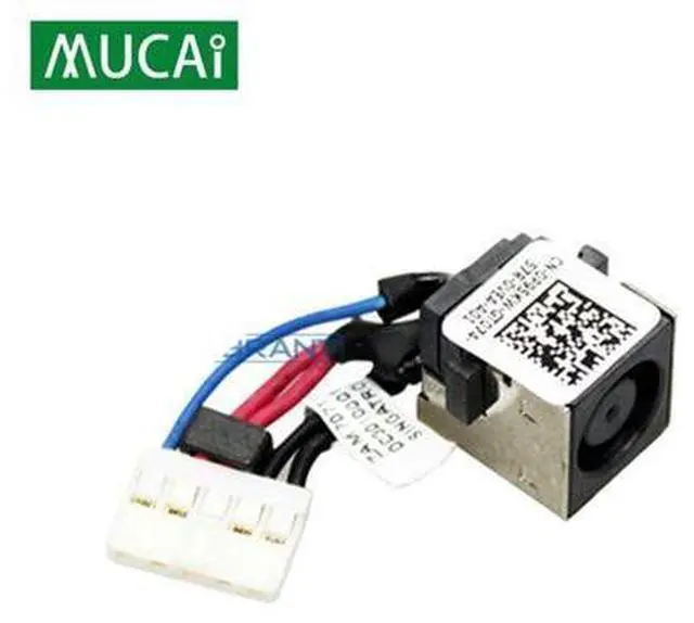 Main image of DC Power Jack with cable For Dell Latitude E5450 laptop DC-IN Flex Cable ZAM70 0P95KW DC30100QC00