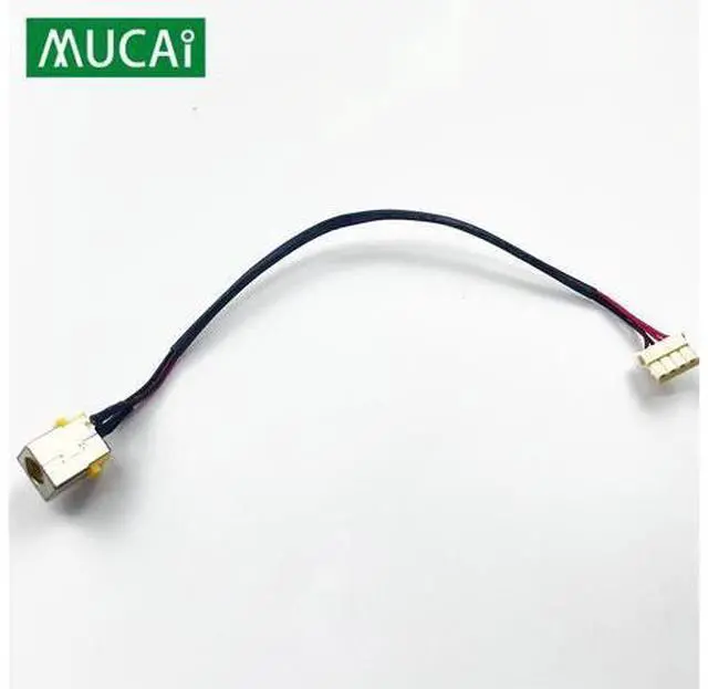 Main image of DC Power Jack with cable For Acer E5-523 E5-523G E5-553 E5-553G E5-575 E5-575G TMTX50 F5-573G laptop DC-IN Charging Flex Cable