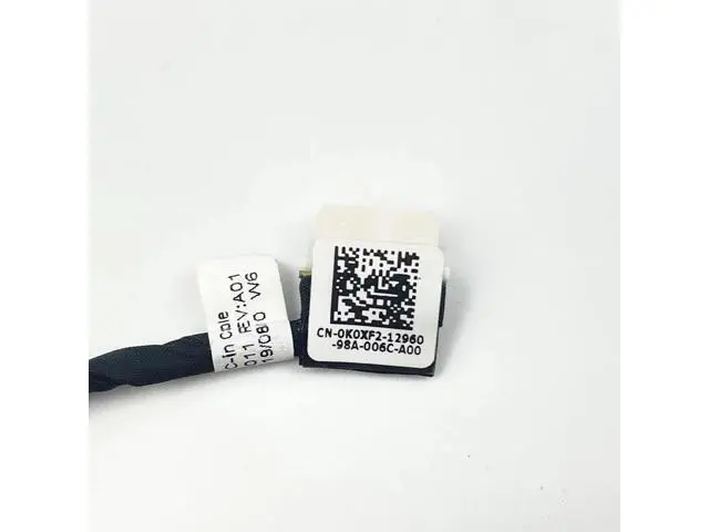 Alt view image 4 of 4 - DC Power Jack with cable For Dell Inspiron 14 5590 5490 5580 5598 5588 5585 5480 5485 5488 5498 laptop DC-IN Flex Cable