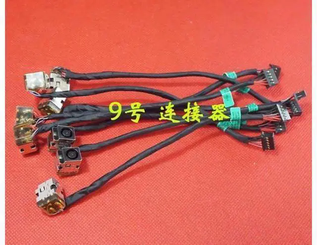Main image of DC Power Jack with cable For HP ZBook 17 G1 G2 230W laptop DC-IN Flex Cable 727818-SD9