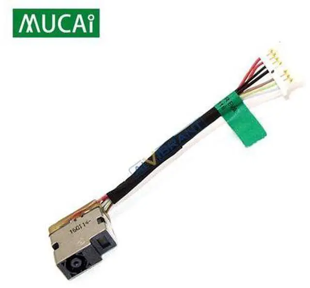 Main image of DC Power Jack with cable For HP 15-CK 14-BF 14-CE 14-AL 14-AL124TX W125 TPN-Q207 TPN-C131 M6-W M6-W101DX laptop DC-IN Flex Cable