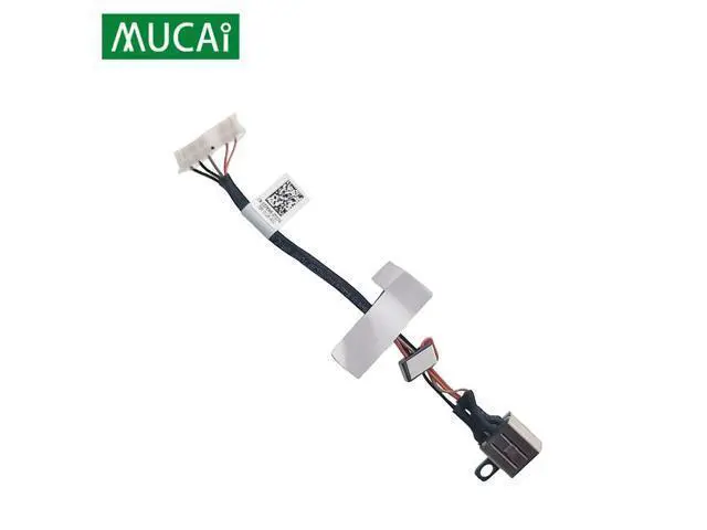 Alt view image 3 of 4 - DC Power Jack with cable For Dell Inspiron 17 5000 5755 5758 5759 laptop DC-IN Flex Cable DC30100VX00 037KW6