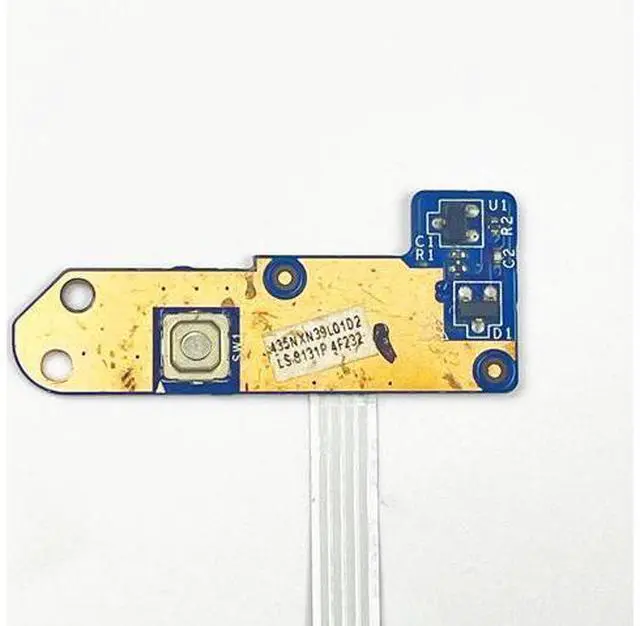 Alt view image 4 of 4 - For Lenovo ThinkPad E430 E430C E435 E445 E530 E535 E545 laptop Power Button Board with Cable 04W4268 04W4129 LS-8131P
