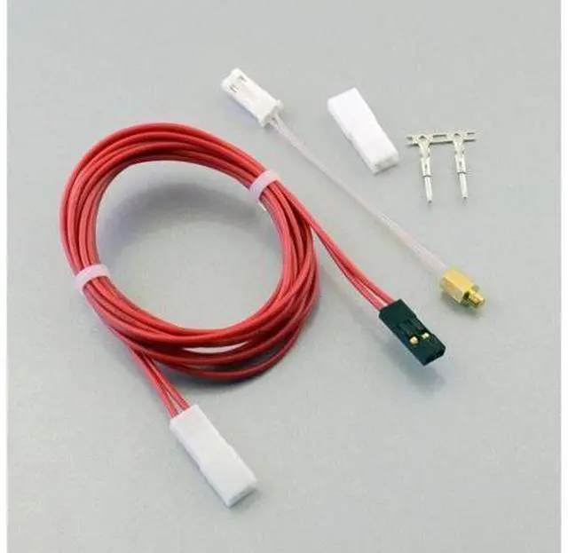 Alt view image 2 of 3 - M3 Stud Thermistor + cable Extruder for V5 / V6 Hotend Reprap Prusa i3 3D Printer