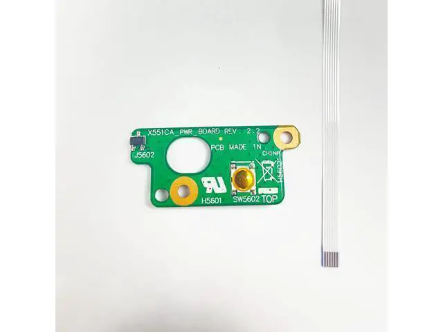 Alt view image 4 of 4 - For Asus X551 X551M X551MA X551MAV X551C X551CA F551 F551M F551MA Power Button Board with Cable laptop Repairing Accessories