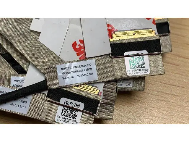 Alt view image 3 of 3 - Video screen Flex cable For dell E5550 ZAM80 0G0G8c laptop LCD LED Display Ribbon Camera cable dc02c00a600